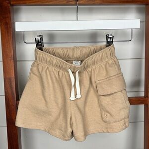 Greyson Mini, Boys Cozy Knit Shorts with Cargo Pocket